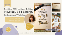 Handlettering Workshop in Helsinki for Beginners